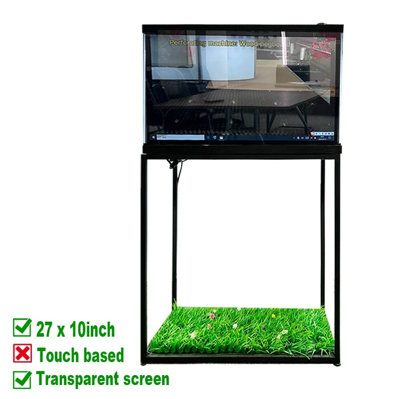 27 X 10pulgadas Pantalla Táctil Transparente rehegua
