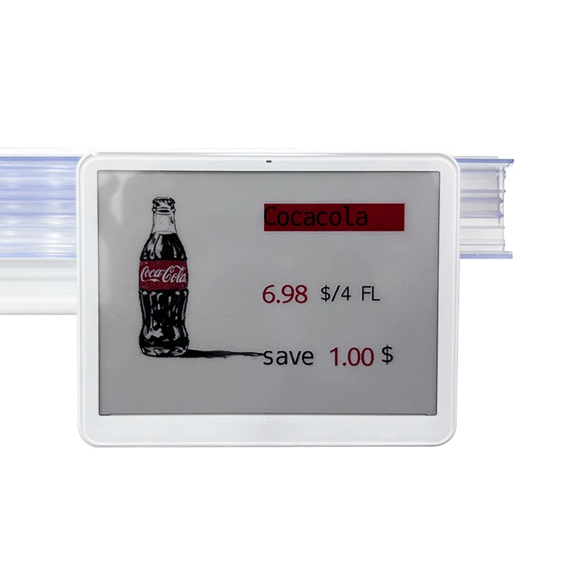 5,8 Pulgada Electrónico Precio Etiqueta Extrusión Canal