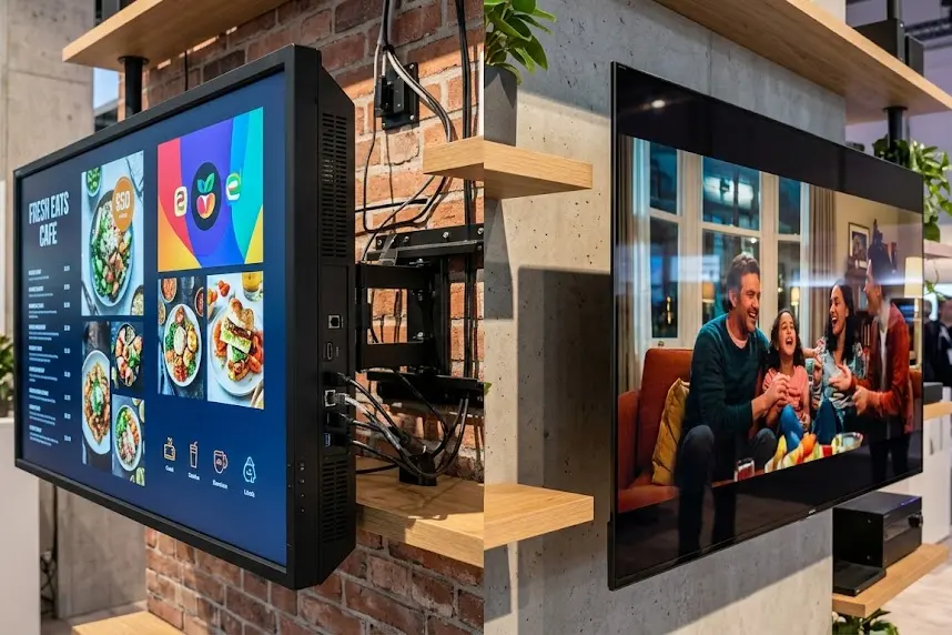 Display Comercial vs TV Consumidor: Diferencias clave, Costos Reales ha Mba’é...